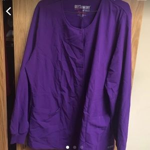 Greys Anatomy Warm Up Scrub Jacket